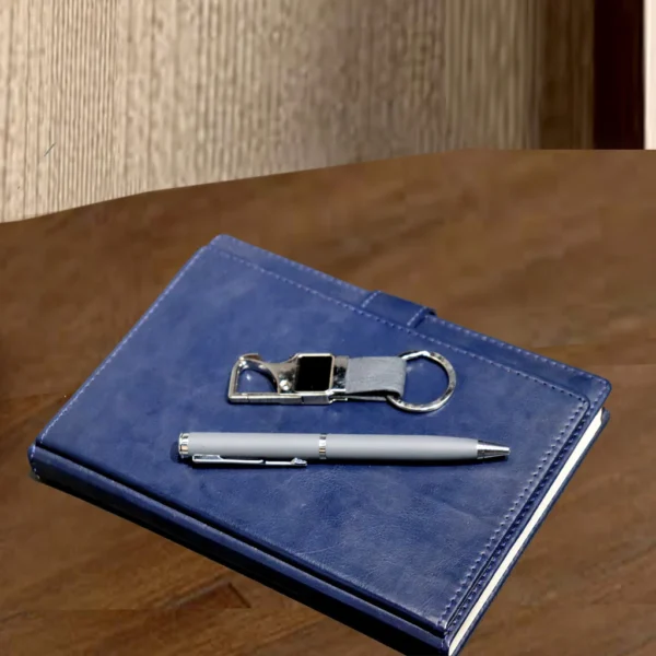 Premium Pen & Keychain Set in Luxury Gift Box - Image 4