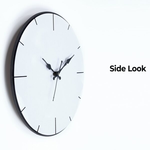 Awesome White color Round shape Wall Clock - Image 2