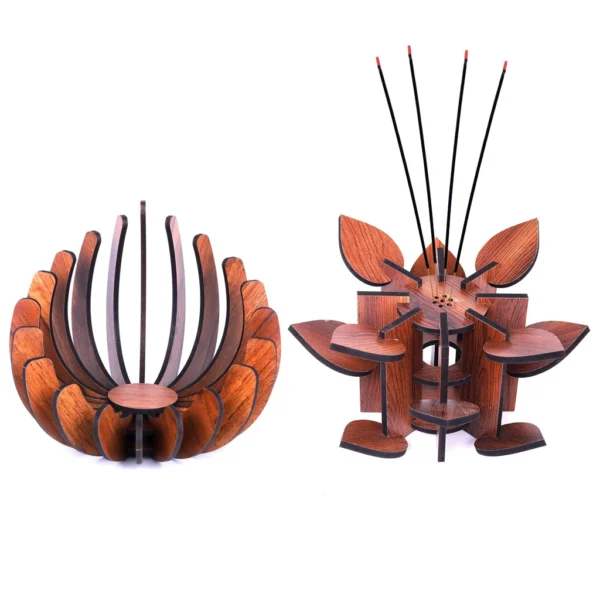 Combo pack of Agarbatti And Diya Holder.