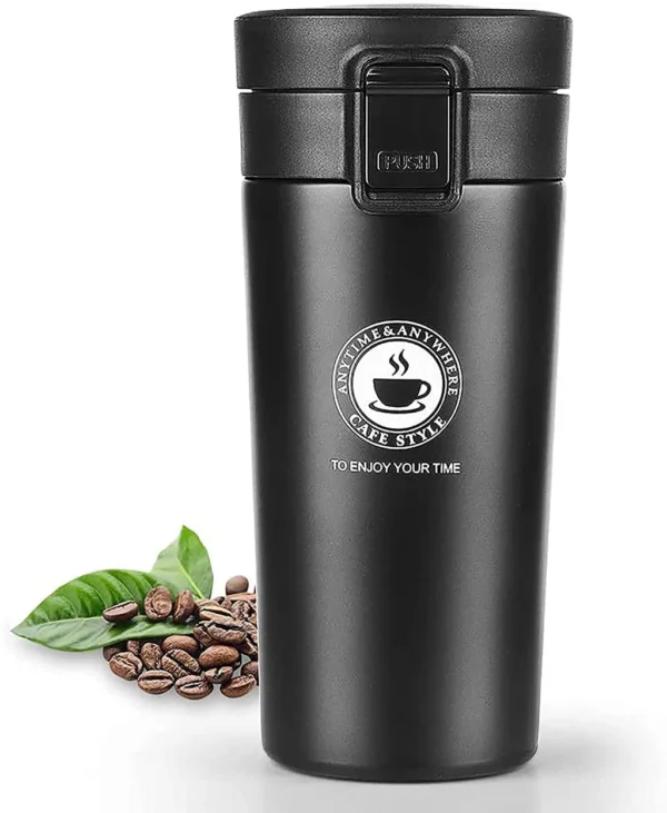 Insulated Travel Mug – Leak-Proof, Hot & Cold Beverage Mug 400 Ml - Image 4