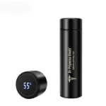 Personalized Stainless Steel Bottle with Digital Temperature Display