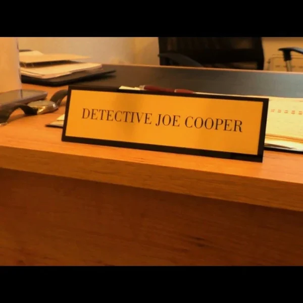 Desk Nameplate - Custom Engraved Name Plate for Office - Image 7