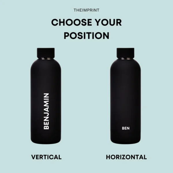 Personalized Stainless Steel Water Bottle 500ml - Image 4