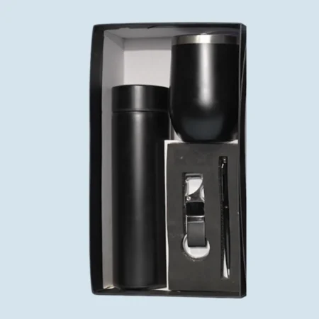 Ultimate Essentials Combo: 500 ml Water Bottle, Pen, Keychain & Metal Mug