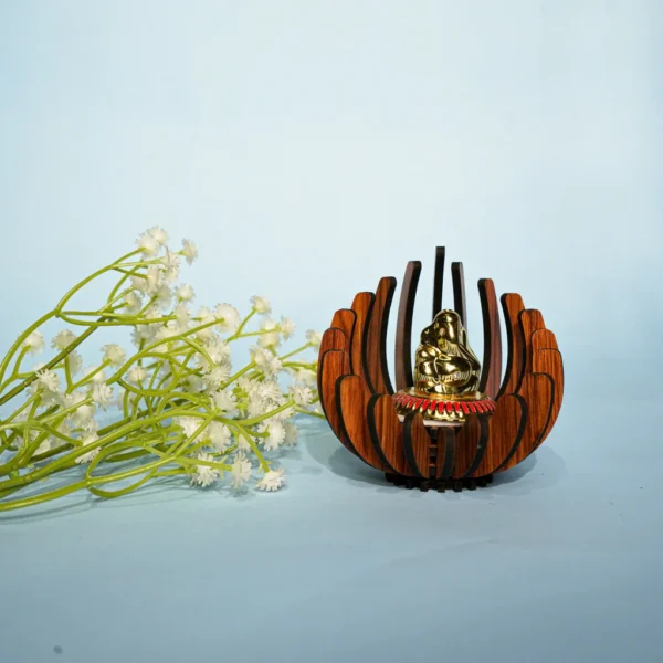 Wooden Essentials Combo: 500 ml Water Bottle, Pen, Keychain & Car Stand - Image 5