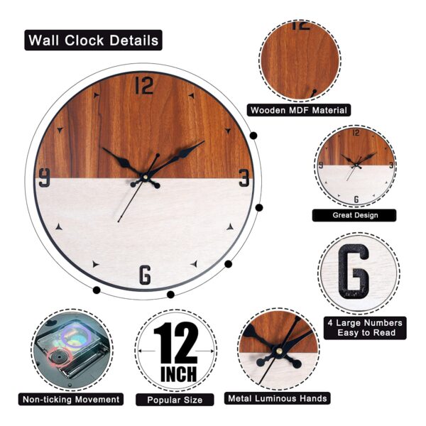 Round design Wall Clock - Image 4