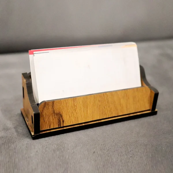 Wooden Desk Organizer - Stylish File Holder for Office or Home Use - Image 2