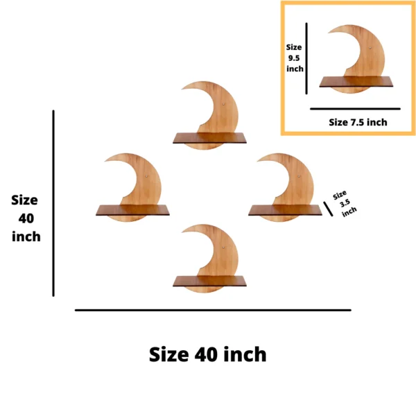 Modern Wooden Showcase for Home Decor. - Image 3