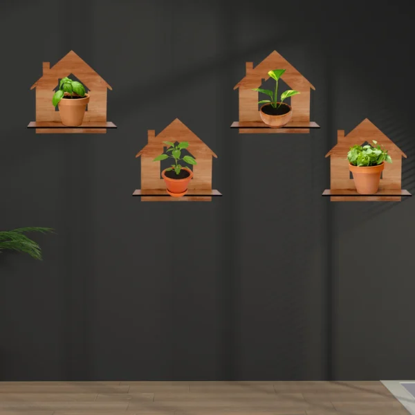 Dream Home Shape Wall Shelves. - Image 4