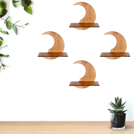 Modern Wooden Showcase for Home Decor.