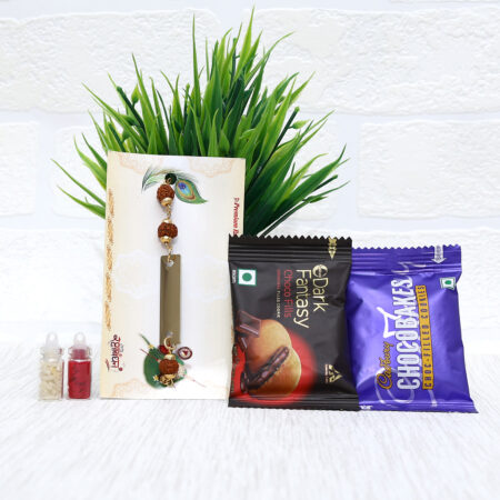 Personalized Rakhi Cookies - Sweet and Customizable Gifts for Raksha Bandhan